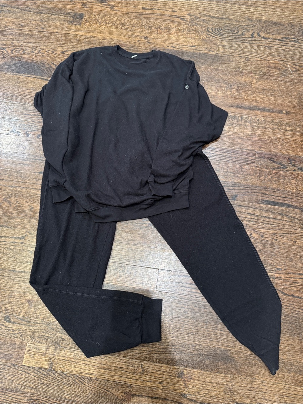 Women’s Black Jogger Set